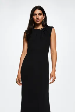Vestido largo espalda descubierta de Mango en Vestidos para argentina