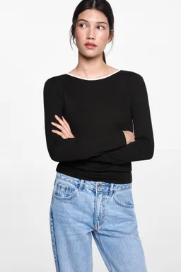 Remera manga larga de Mango Teen en Buzos y Sweaters para argentina