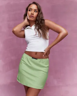 Minifalda satén logo de Missguided en Faldas para argentina