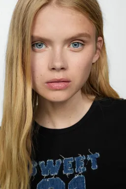 Remera algodón estampado de Mango en Remeras para argentina