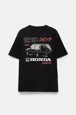 Camiseta manga corta honda de Pull&Bear en Remeras y Polos para argentina