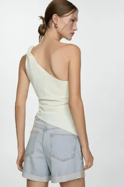 Shorts vaqueros momfit de Mango en Shorts para argentina
