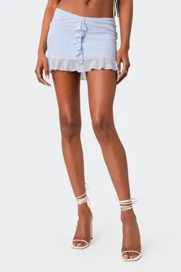 Mini falda solange volados de Edikted en Faldas para argentina