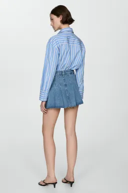 Minifalda denim tableada de Mango en Faldas para argentina