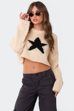 Sweater corto mega star de Edikted en Buzos y Sweaters para argentina