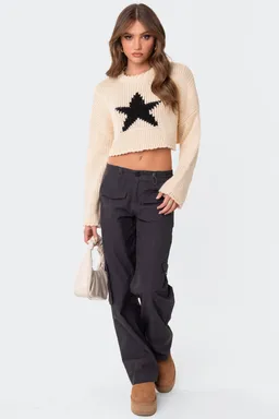 Sweater corto mega star de Edikted en Buzos y Sweaters para argentina