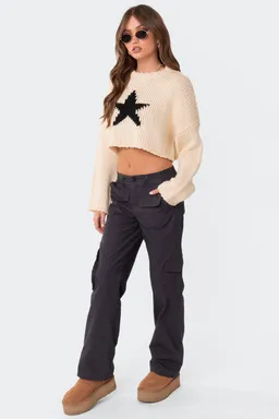 Sweater corto mega star de Edikted en Buzos y Sweaters para argentina