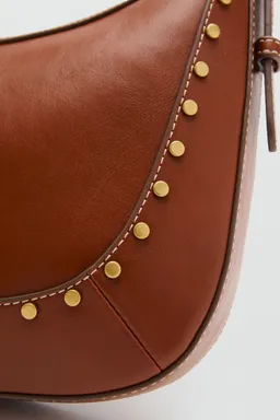 Bolso hombro tachuelas pequeño de Mango en Bolsos y Carteras para argentina