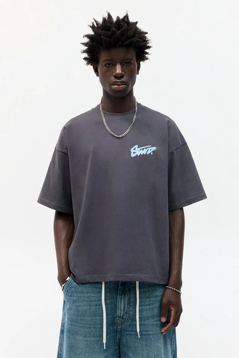 Camiseta graffiti manga corta stwd de Pull&Bear en Remeras y Polos para argentina