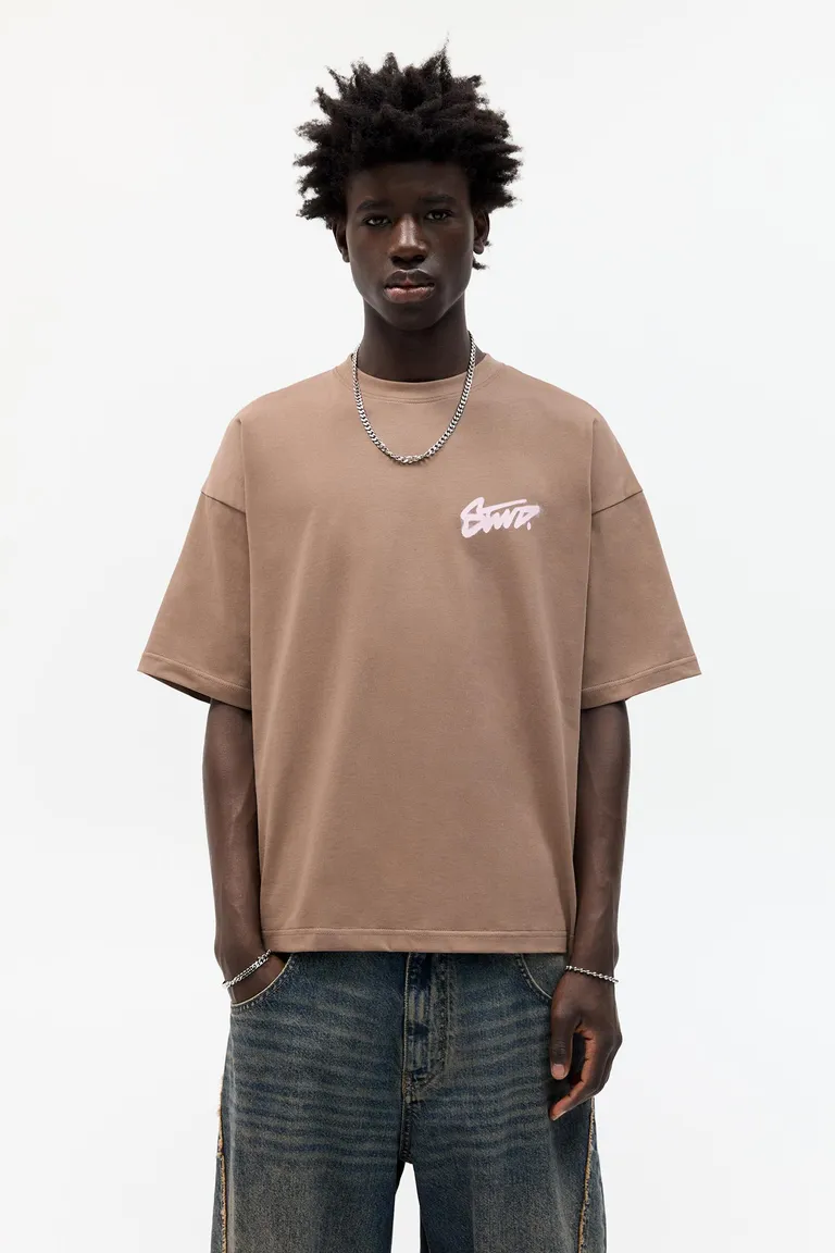 Camiseta graffiti manga corta stwd de Pull&Bear en Remeras y Polos para argentina