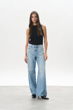 Jean denim wide patrick de Magda en Pantalones para argentina