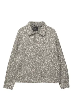 Campera jacquard flores de Pull&Bear en Abrigos y Camperas para argentina