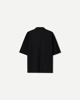 Camisa manga corta con lino de Bershka en Camisas para argentina