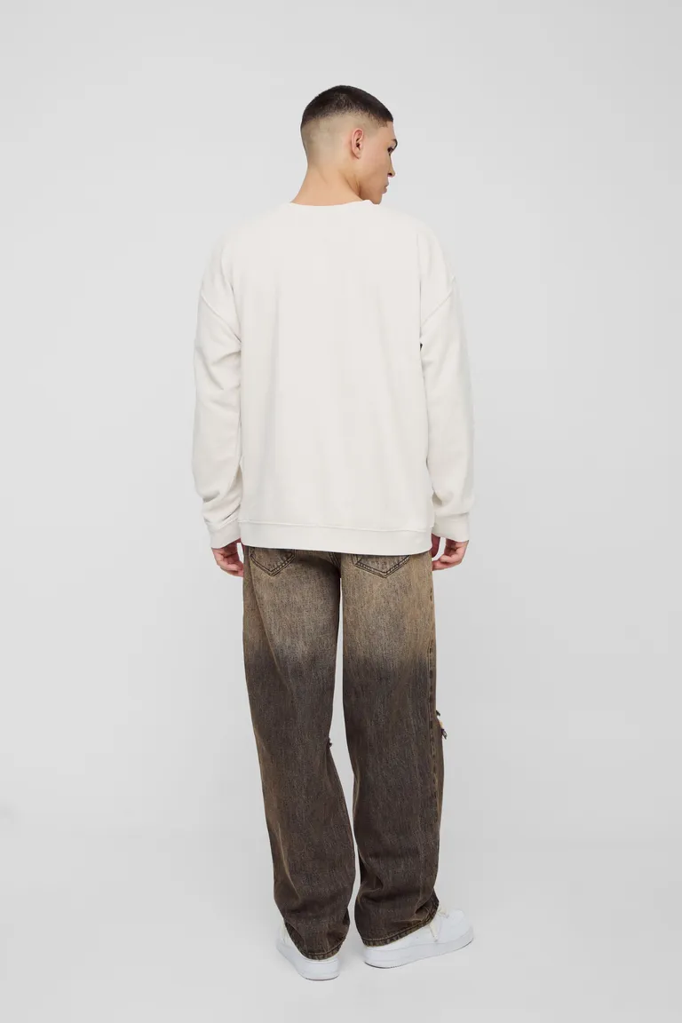 Buzo oversize hombre vintage de Boohooman en Buzos y Sweaters para argentina