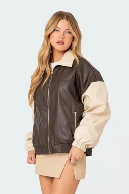 Campera bomber ecuero sintético de Edikted en Chaquetas para argentina