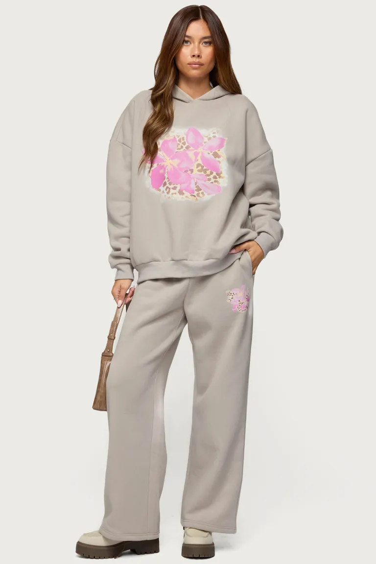 Pantalón deportivo wild petal de Edikted en Buzos y Sweaters para argentina