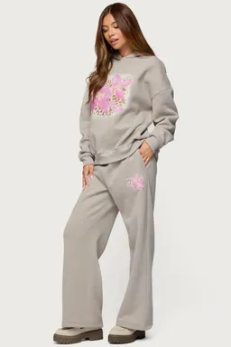 Pantalón deportivo wild petal de Edikted en Buzos y Sweaters para argentina
