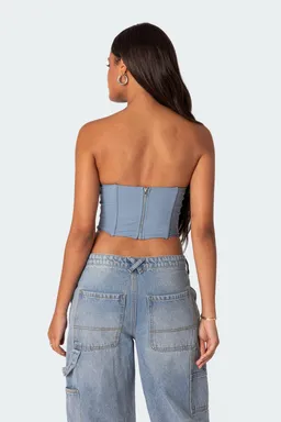 Corset kilah con cordones de Edikted en Tops para argentina