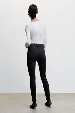 Jeggings algodón tiro alto de Mango en Pantalones para argentina