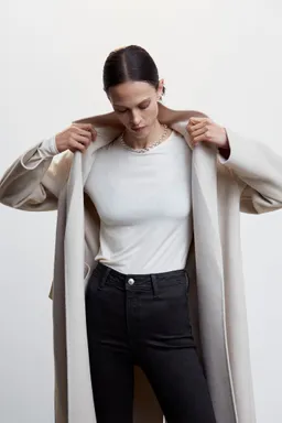 Jeggings algodón tiro alto de Mango en Pantalones para argentina