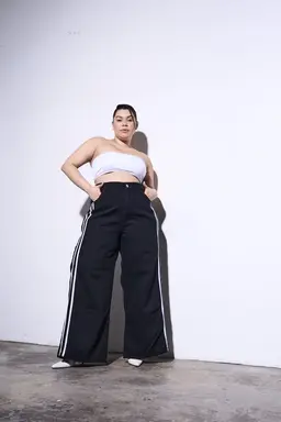 Pantalón Ancho Cinturón de Cheta Jeans en Pantalones para argentina