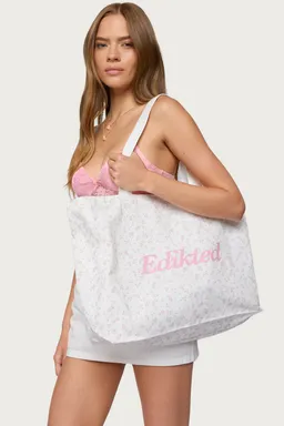 Bolso tote floral universitario de Edikted en Bolsos y Carteras para argentina