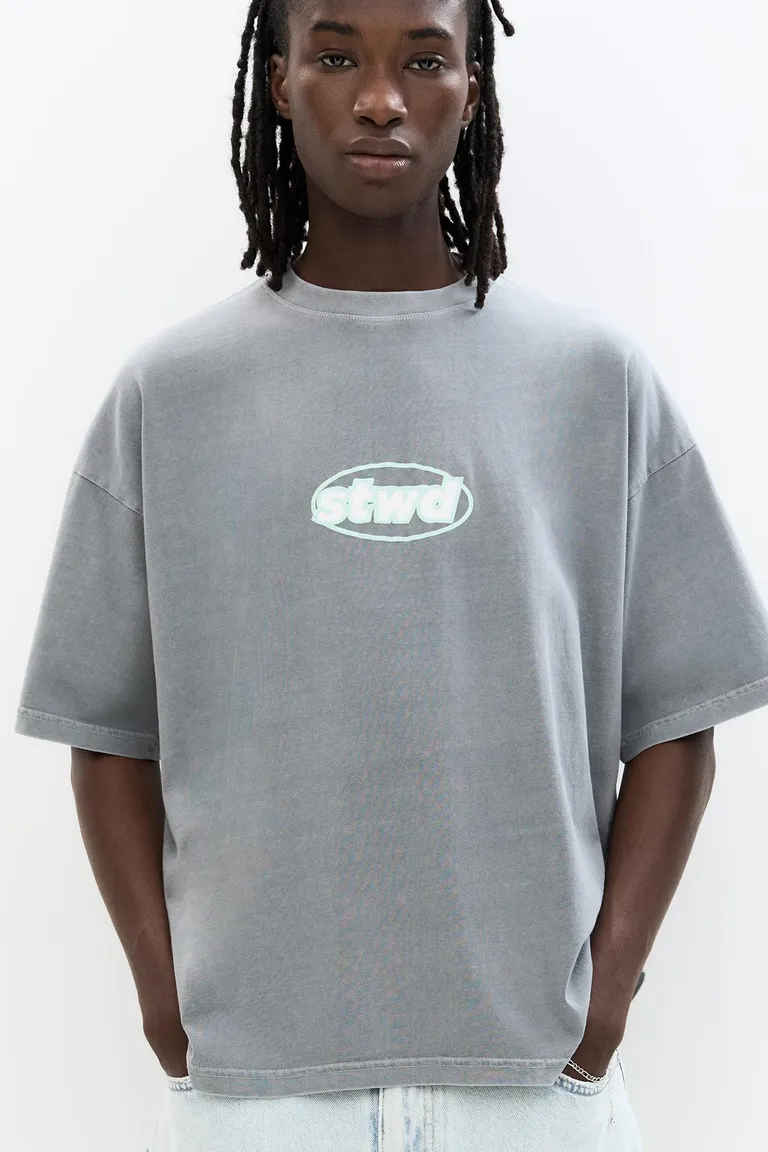 Remera lavada stwd de Pull&Bear en Remeras y Polos para argentina