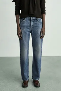 Jeans rectos tiro medio de Mango en Pantalones para argentina