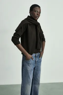 Jeans rectos tiro medio de Mango en Pantalones para argentina
