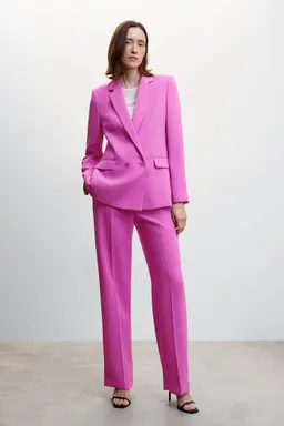 Pantalón traje cintura elástica de Mango en Pantalones para argentina