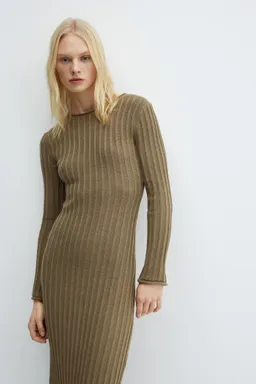 Vestido punto canalé de Mango en Vestidos para argentina