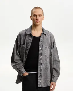 Camisa oversize manga larga de Bershka en Camisas para argentina