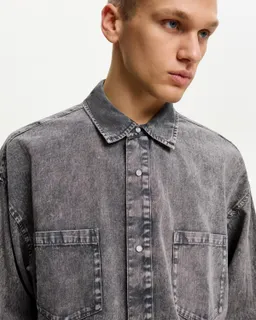 Camisa oversize manga larga de Bershka en Camisas para argentina