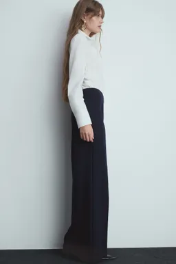 Pantalón pinzas wide leg de Mango en Pantalones para argentina