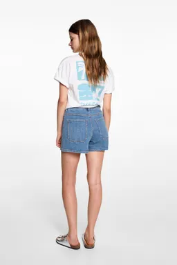 Shorts jean con bolsillos de Mango Teen en Shorts para argentina