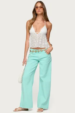 Top halter meela lentejuelas de Edikted en Tops para argentina