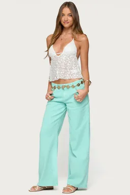 Top halter meela lentejuelas de Edikted en Tops para argentina