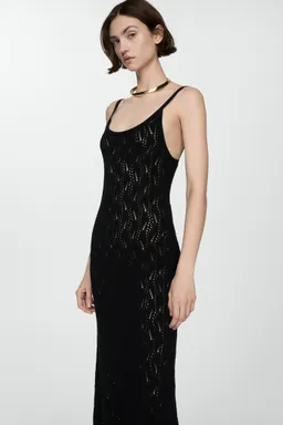 Vestido largo crochet de Mango en Vestidos para argentina