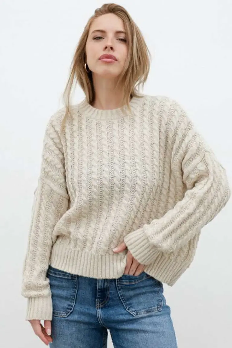 Sweater escote redondo de Hesed en Buzos y Sweaters para argentina