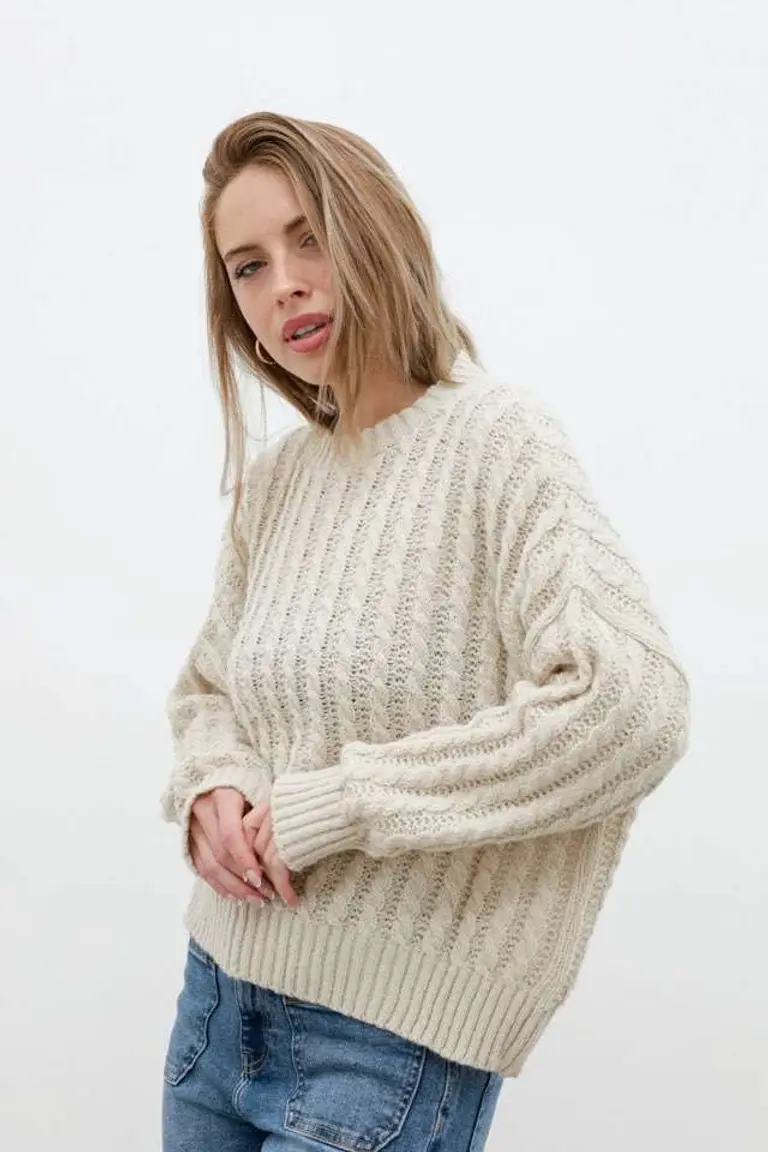 Sweater escote redondo de Hesed en Buzos y Sweaters para argentina
