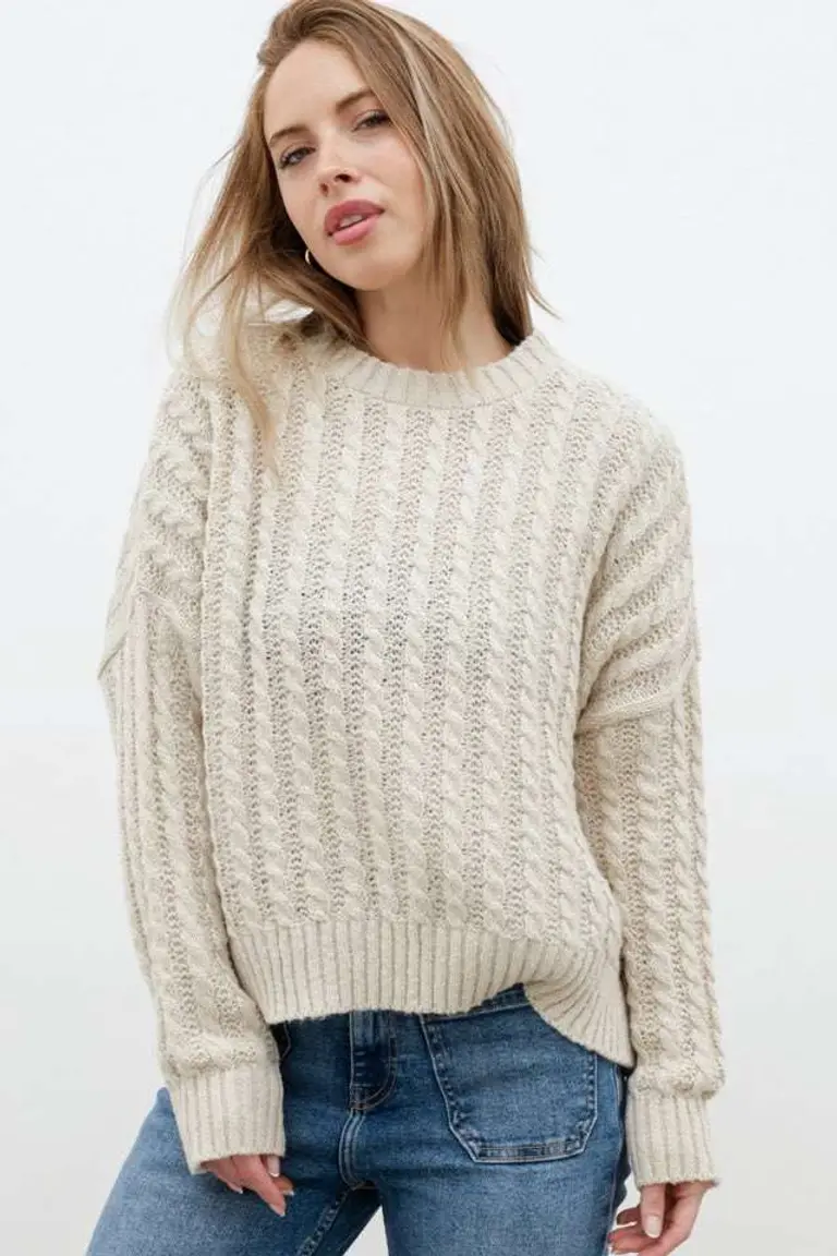Sweater escote redondo de Hesed en Buzos y Sweaters para argentina