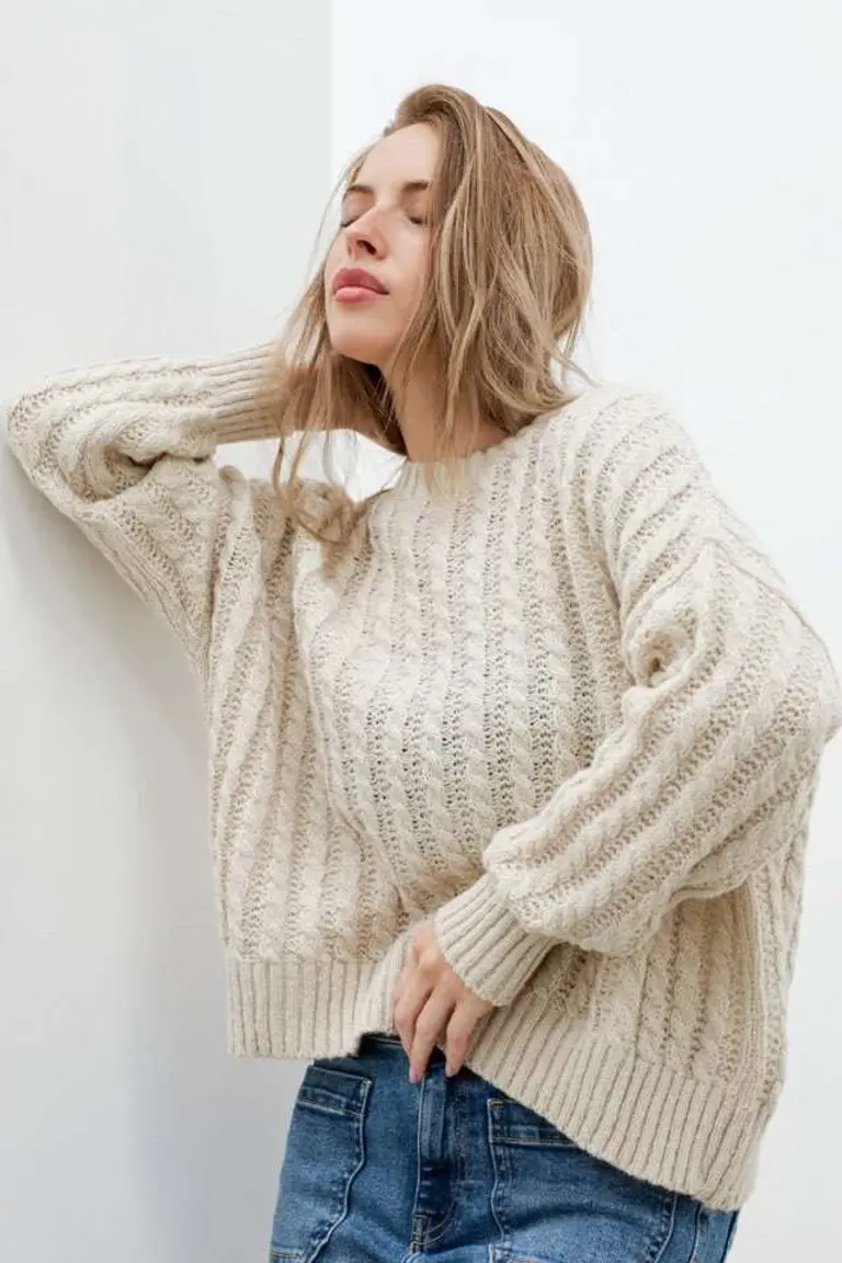 Sweater escote redondo de Hesed en Buzos y Sweaters para argentina