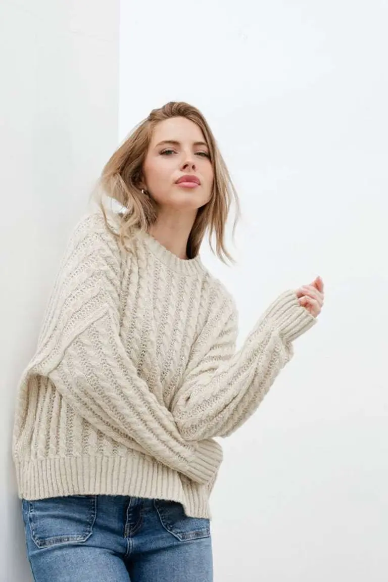 Sweater escote redondo de Hesed en Buzos y Sweaters para argentina