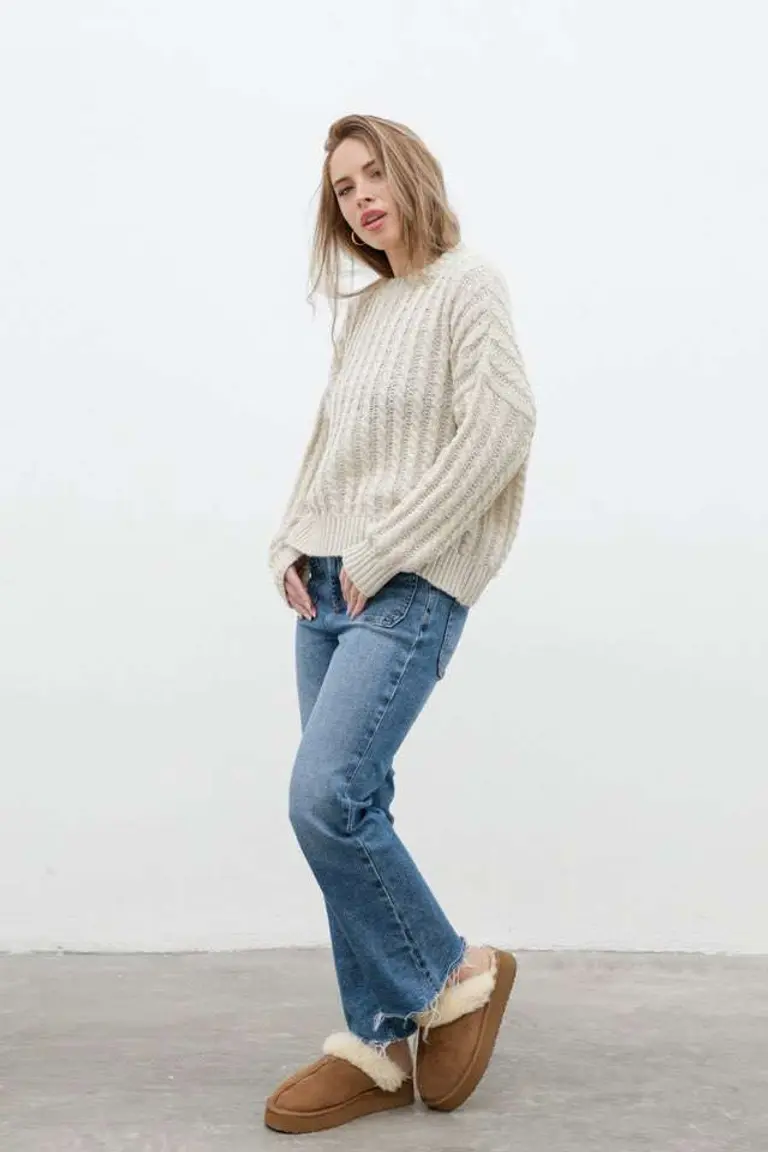 Sweater escote redondo de Hesed en Buzos y Sweaters para argentina