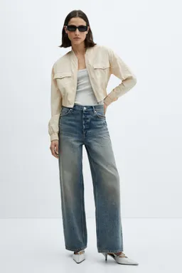 Chaqueta bomber con bolsillos de Mango en Chaquetas para argentina