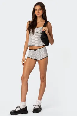 Micro shorts kendall de Edikted en Shorts para argentina