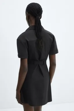 Vestido camisero con cinturón de Mango en Camisas para argentina