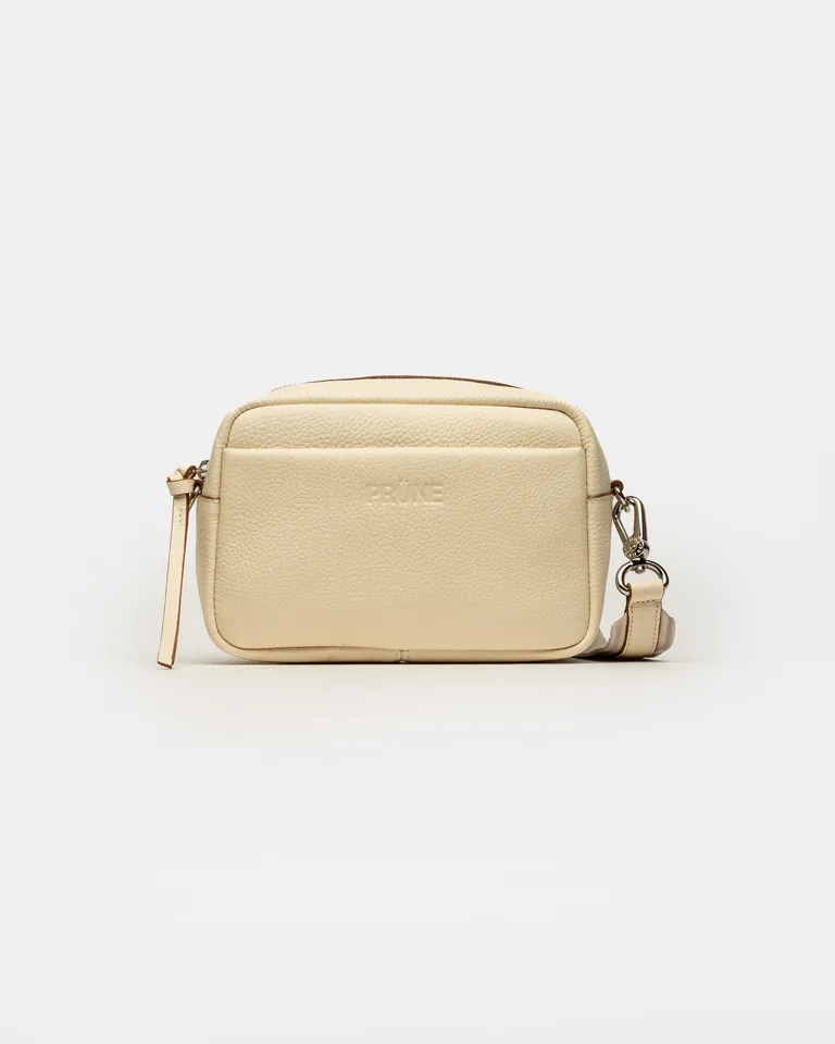 Bolso bandolera Haze en cuero graneado, ideal para el día a día de Prüne en Bolsos y Carteras para argentina