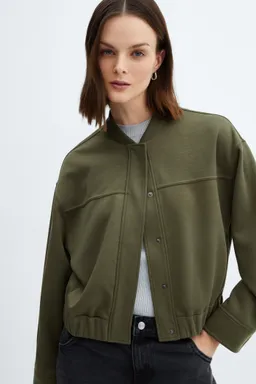 Bomber con costuras decorativas de Mango en Chaquetas para argentina