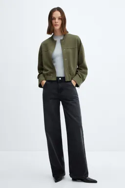 Bomber con costuras decorativas de Mango en Chaquetas para argentina